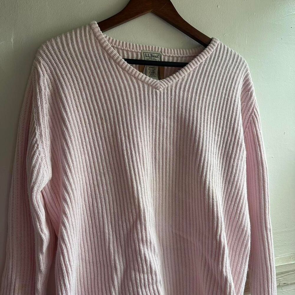 Llbean Women's Pink Jumper